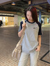 回力運動(dòng)服女夏2025新款爆款超好看休閑短袖短褲學(xué)生減齡健身休閑穿搭 曬單實(shí)拍圖