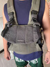 BabyBjorn瑞典品牌進(jìn)口透氣嬰幼兒背帶抱娃神器Harmony背帶0-3歲 深綠色 曬單實(shí)拍圖