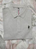 POLO SPORT奧萊保羅POLO衫短袖男士純色小馬標(biāo)刺繡翻領(lǐng)T恤男上衣衣服 花灰色 4XL (210-220斤) 曬單實拍圖