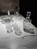 拉普尼司 LAPUNES威士忌酒杯酒樽組合套裝洋酒杯水晶玻璃高端高檔酒具酒壺歐式家用 雕花酒樽+冰凌款6只 曬單實(shí)拍圖