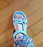 斯凱奇（Skechers）涼鞋女秋季軟底涼拖鞋外穿運動(dòng)涼拖鞋平底溯溪鞋沙灘鞋141451 曬單實(shí)拍圖