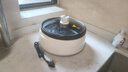 美的（Midea）【國(guó)家補(bǔ)貼】電火鍋 火鍋專用鍋3-4人 電鍋一體家用多功能鍋 一鍋多用宿舍電煮鍋 電熱鍋分體可拆 4L 【熱銷| 可拆洗鍋身】 28P151 曬單實(shí)拍圖
