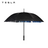 特斯拉（Tesla）官方 碳纖維高爾夫傘雙人遮陽(yáng)擋雨高密度黑膠傘布 曬單實(shí)拍圖