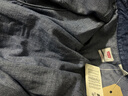 Levi's李維斯25年春夏新款男士復(fù)古美式時(shí)尚簡(jiǎn)約休閑短袖牛仔襯衫 藍(lán)色 M 曬單實(shí)拍圖
