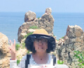 俞兆林（YUZHAOLIN）夏季防曬帽帽子女防紫外線遮陽帽女漁夫帽可收納太陽帽 曬單實拍圖