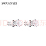 施華洛世奇（SWAROVSKI）耳釘耳環(huán)耳飾女度假風(fēng)輕奢小眾送女友畢業(yè)禮物女 Constella鍍白金1800046 曬單實(shí)拍圖