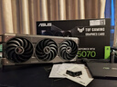 華碩（ASUS）RTX 5070 4070SUPER 12G顯卡 天選/巨齒鯊/電競特工TUF/猛禽 臺(tái)式電腦游戲電競獨(dú)立顯卡 TUF RTX5070 O12G-GAMING 曬單實(shí)拍圖