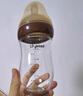 世喜新生兒防脹氣奶瓶0-6個(gè)月嬰兒玻璃奶瓶仿母乳奶嘴 160ml（0-1月） 曬單實(shí)拍圖