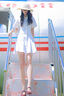 妙奕嘉草帽女海邊帽子防曬帽大帽檐沙灘帽草編遮陽(yáng)帽女太陽(yáng)帽編織帽涼 珍珠蕾絲蝴蝶結(jié)草帽【米色】 曬單實(shí)拍圖