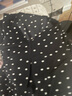 三彩大碼女裝2025夏季新款法式復(fù)古波點(diǎn)連衣裙V領(lǐng)短袖胖MM 曬單實(shí)拍圖