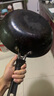 愛(ài)仕達(dá)（ASD）炒鍋鑄鐵鍋不銹無(wú)涂層平底炒菜鍋34cm燃?xì)怆姶艩t通用WG8334QB 曬單實(shí)拍圖