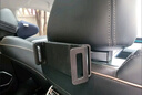 鉑吶苓車(chē)載平板支架 后排ipad手機(jī)支架汽車(chē)座椅后座伸縮手機(jī)支架 車(chē)載后排支架【黑色】-可折疊 曬單實(shí)拍圖