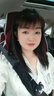 香影（xiangying）v領(lǐng)連衣裙女2025夏季新款泡泡袖絕美蝴蝶印花收腰顯瘦仙女裙 米色 M 曬單實拍圖
