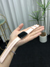 蘋果手機通用Apple Watch S10 智能手表頂配心率血壓血氧檢測手環(huán) 紅膠玫金 曬單實拍圖