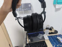 SONCIEMEORY聲音記憶 G50頭戴式專業(yè)監(jiān)聽耳機高音質HiFi升級線電競游戲專用有線音樂耳機 標配黑+電競套件（聲卡+帶麥線） 曬單實拍圖