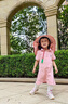 lemonkid兒童防曬帽女童遮陽帽寶寶漁夫帽嬰兒男童太陽帽優(yōu)雅紫小兔54 曬單實拍圖