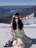 酷峰【雪蝶】滑雪服套裝2025新款雪衣雪褲女男外套冬單板雙板防水裝備 云蝶白上衣 S 曬單實拍圖