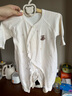 婧麒（JOYNCLEON）嬰兒連體衣春秋無(wú)骨衣服春裝空調(diào)服純棉春款長(zhǎng)袖和尚服外出服 咖色熊頭+親子熊 52cm 曬單實(shí)拍圖