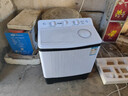 志高洗衣機(jī)半自動(dòng)雙桶雙缸家用大容量15-20公斤波輪洗衣機(jī)洗衣機(jī)強(qiáng)力脫水速效甩干洗脫一體以舊換新 11.5公斤|洗7.5kg+脫4kg【質(zhì)保三年】 曬單實(shí)拍圖
