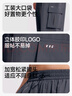 VVC休閑褲女春夏防曬工裝褲闊腿兩穿速干涼感巡護(hù) 鋼鐵灰 L  曬單實(shí)拍圖
