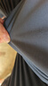 皮爾卡丹100%純棉夏季短袖t恤男士高檔翻領(lǐng)polo衫男寬松透氣吸汗休閑上衣 短袖7702灰色Y XL 175135-150斤 曬單實(shí)拍圖