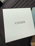 西鐵城（CITIZEN）三眼計(jì)時(shí)防水光動能腕表商務(wù)運(yùn)動休閑鋼帶/皮帶男士手表 黑武士黑盤黑帶男表CA0615-59E 曬單實(shí)拍圖