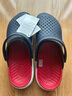 卡駱馳crocs舒樂洞洞鞋沙灘鞋男鞋包頭女鞋拖鞋|209964 深藍(lán)色-410 43 (270mm) 曬單實(shí)拍圖