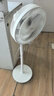 美的（Midea）電風(fēng)扇 家用七葉立式落地扇宿舍臥室輕音節(jié)能搖頭桌面小風(fēng)扇大風(fēng)力空氣循環(huán)風(fēng)扇 SAF30AC  曬單實拍圖