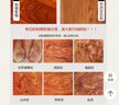 比藝 紅木家具非洲花梨（學(xué)名：刺猬紫檀）中式古典實(shí)木圓茶桌休閑桌花梨木餐桌圓鼓桌 五足鼓桌配5凳 曬單實(shí)拍圖