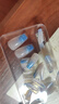 美膚語法式美甲貼片穿戴甲(冰透藍貓眼)長款假指甲果凍膠帶工具MF8291 曬單實拍圖
