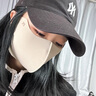 JCZS德國品牌防曬口罩女高顏值2025新款夏季透氣冰絲面罩立體無痕護眼 升級透氣孔 暗夜黑*2 不參與自選 【無痕親膚 修飾臉型】防曬口罩 曬單實拍圖