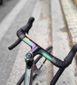 喜德盛（xds）AD7碳纖維公路自行車24速電子變速超輕競技破風(fēng)公路車成人 綠魔 禧瑪諾105DI2 電變版 24速 L碼700C*520 推薦身高175-185cm 超輕碳纖維 曬單實拍圖