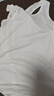 貓人男士背心男夏季純棉100%跨欄運(yùn)動(dòng)內(nèi)衣t恤男上衣打底背心無(wú)袖白色 曬單實(shí)拍圖