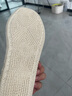 蟬說(shuō)千層底布鞋男艾草葉24新品春夏秋季軟底透氣百搭北京手工休閑單鞋 非遺一級，刺繡艾葉草【布底】 42 曬單實(shí)拍圖