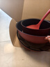 特福（Tefal）鍋具套裝百變鍋可拆卸煎炒鍋有鈦不粘鍋六件套千葉玫瑰紅 曬單實(shí)拍圖