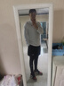 NBA VIBE運(yùn)動(dòng)套裝跑步健身房衣服健身速干衣緊身長袖晨跑訓(xùn)練春秋夏 白色立領(lǐng)四件套(小勾) 2XL(建議155-175斤) 曬單實(shí)拍圖