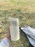 卡羅特保溫杯陶瓷內(nèi)膽咖啡杯女高顏值吸管水杯便攜隨行保冷500ML香草白 曬單實拍圖