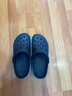 【crocs制造商】男女防滑版洞洞鞋 厚底時(shí)尚涼拖鞋 沙灘鞋 花園鞋 深藍(lán)色 42 曬單實(shí)拍圖