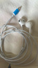 適用蘋果耳機(jī)有線iPhone14/13/12/11耳塞入耳式7/8plus/XS/XR通用耳麥聽歌通話K歌游戲重低音 白色【適用蘋果7-14】彈窗連接 （袋裝） 曬單實(shí)拍圖