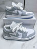 耐克（NIKE）女鞋Air Jordan 1 AJ1黑白熊貓低幫復(fù)古板鞋籃球鞋DC0774-101 DC0774-105 42 曬單實拍圖