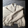 UR冬季新款女裝美式復(fù)古棒球服寬松棉服外套UYY140014 卡其 (偏寬松) S 曬單實拍圖