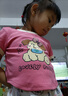 LUSON小O寶Okids童裝女寶寶短袖t恤洋氣2025夏季新款女童軟糯短款上衣 曬單實(shí)拍圖