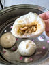 嵊味印象 嵊州老面黑豬鮮肉小籠包 900g 約34個(gè) 早餐面點(diǎn)純手工包子 曬單實(shí)拍圖