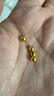 喜上眉梢足金999轉(zhuǎn)運(yùn)珠3D硬金拋光面珠磨砂路路通DIY配飾散珠送禮女 4mm光珠【約0.8g】多顆重版 曬單實(shí)拍圖