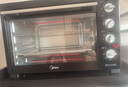 美的（Midea）【國(guó)家補(bǔ)貼】40L家用大容量多功能電烤箱  獨(dú)立控溫/機(jī)械操控/四層烤位/多功能烘焙MG38CB-AA三代 曬單實(shí)拍圖