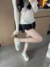CHERY KALLY潮牌時(shí)尚休閑板鞋女2025新款厚底松糕鞋女百搭設(shè)計(jì)感運(yùn)動(dòng)鞋 液態(tài)銀 36 曬單實(shí)拍圖