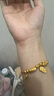 曼卡龍黃金吊墜甜甜萌寵派對足金轉(zhuǎn)運(yùn)珠DIY可愛掛墜串珠 湯匙小貓貓 曬單實(shí)拍圖