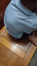 鴻星爾克（ERKE）童裝男女童圓領(lǐng)短袖兒童夏季運動針織衫T恤羽光藍(lán)150 曬單實拍圖
