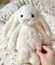 JELLYCAT害羞邦尼兔毛絨玩具公仔兒童女孩生日禮物女生閨蜜閨蜜生日禮物 白色邦尼兔+禮袋 31cm【贈送防塵袋】 曬單實(shí)拍圖