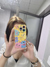 圣圖朗新款可愛(ài)小怪獸17蘋(píng)果16promax手機殼iphone14高級感15pro掛繩12可愛(ài)13卡通植絨硅膠8plus情侶全包 可愛(ài)五只怪獸撞色液態(tài)硅膠-【檸檬黃】  iPhone 16 pro 曬單實(shí)拍圖